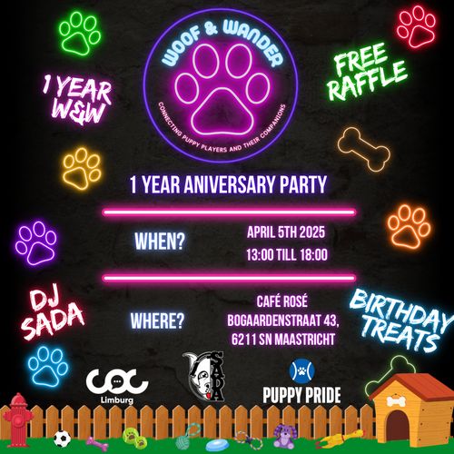 Woof & Wander Birthday Bash