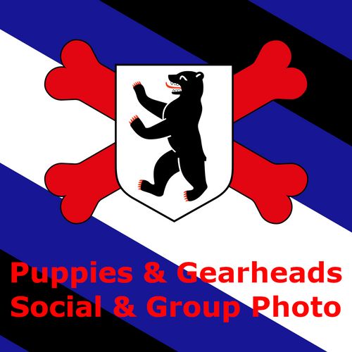 Puppies & Gearheads Social & Group Photo