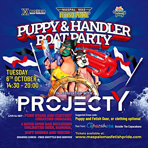Puppy & Handler Boat Party