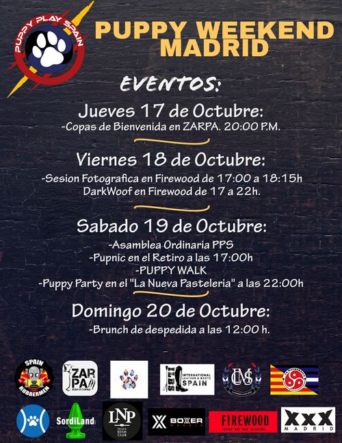 Puppy Weekend Madrid