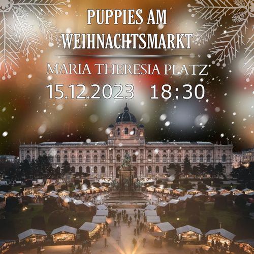 Puppy Christkindlmarkt