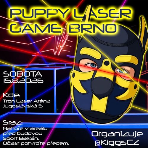 Puppy Laser game Brno - srpen