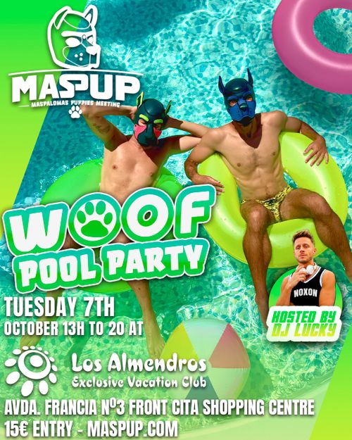 WOOF POOL PARTY by MASPUP