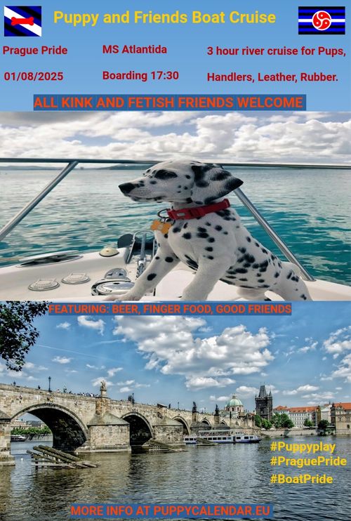 "Prague Pride 2025" animals and friends boat