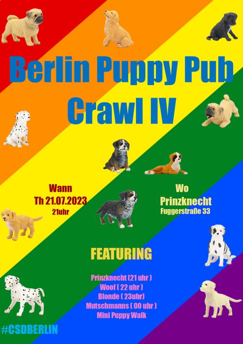 CSD Berlin / Puppy Pub Crawl IV