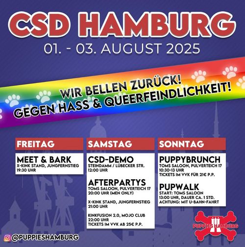 CSD Hamburg - Wir bellen zurück
