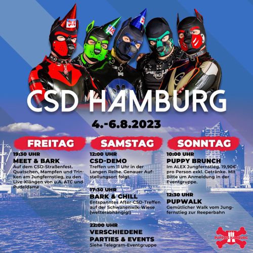 CSD Hamburg Puppy Events