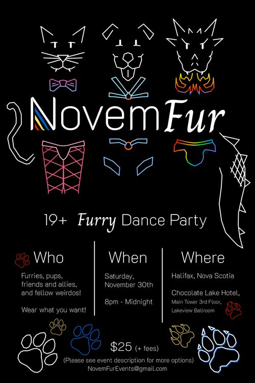 NovemFur ~ 19+ Furry and Pup Dance Party