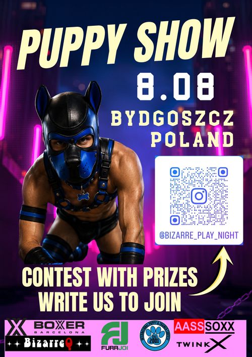 PUPPY SHOW- CONTEST AND AFTER FOR LGBTQ SOCIETY