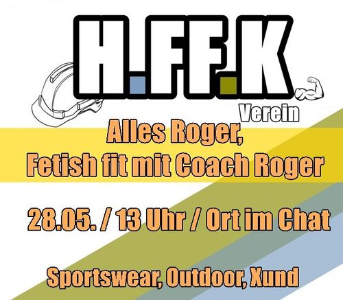 Fetish fit with Coach Roger