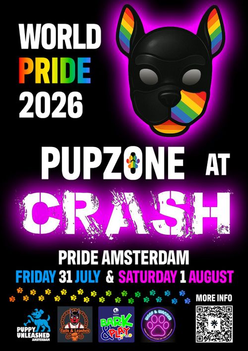 PupZone World Pride 2026 Amsterdam!